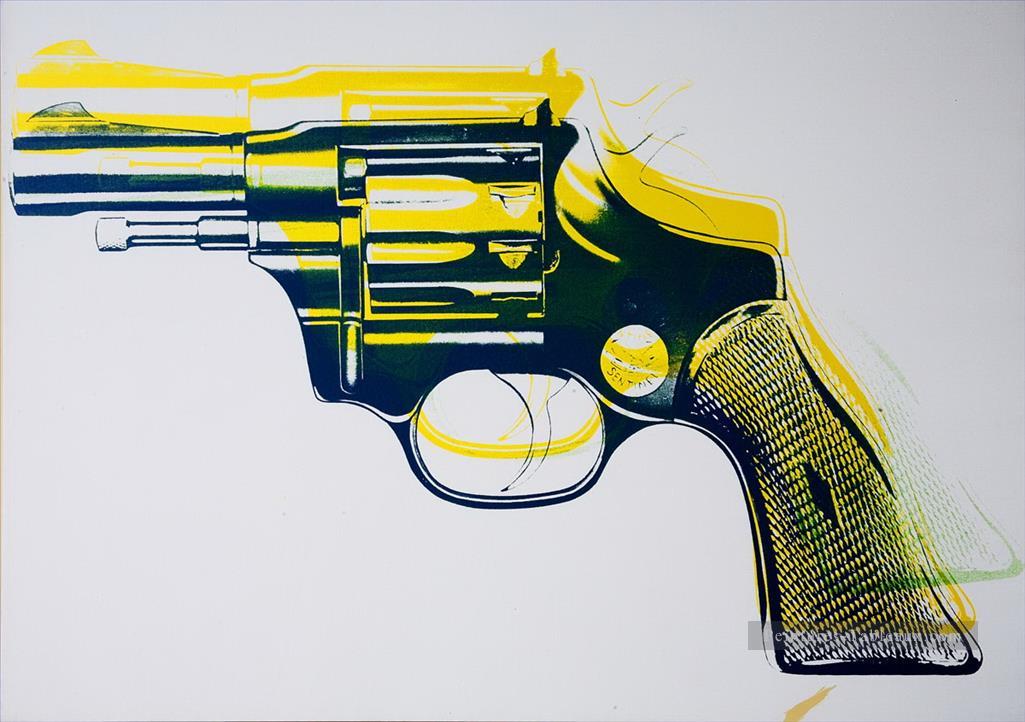 Gun 6 Andy Warhol Peintures à l'huile